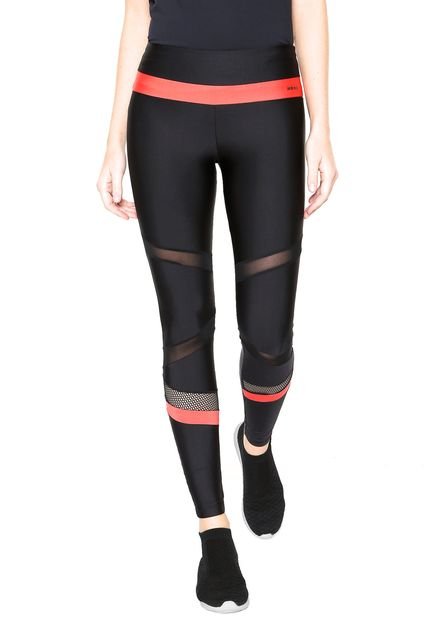 Legging Memo Tiras Preta - Marca Memo