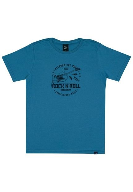 Camiseta Teen Pulla Bulla  Azul - Marca Pulla Bulla