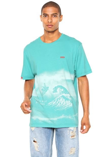 Camiseta Globe Surf Tropically Verde - Marca Globe