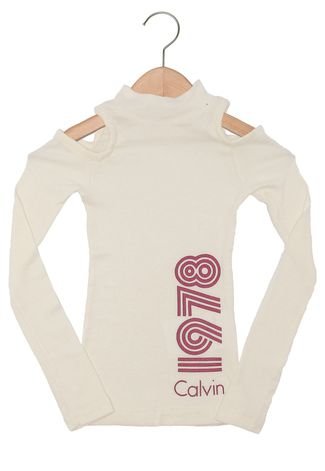 Blusa ML Fem Calvin Klein - Compre Online