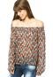 Blusa DAFITI JOY Estampa Multicolorida - Marca DAFITI JOY