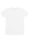 Camiseta Acostamento Menino Frontal Branca - Marca Acostamento