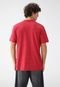 Camiseta Oakley Reta Estampada Vermelha - Marca Oakley