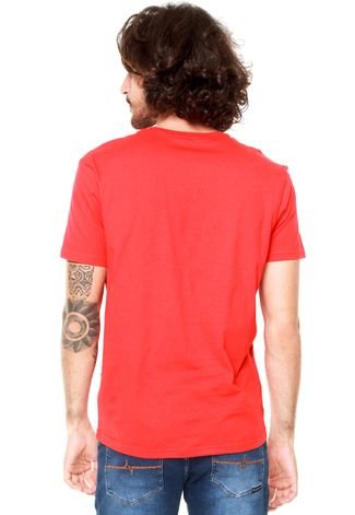 Camiseta Oakley Finger Print Logo Vermelha - Compre Agora