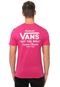 Camiseta Vans Holder Street II Rosa - Marca Vans