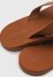 Chinelo Colcci Rio Leather Caramelo - Marca Colcci