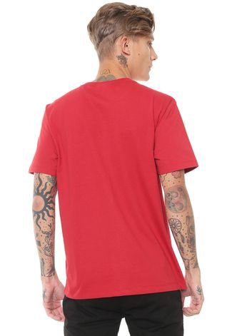 Camiseta Cavalera Monroe Tatoo Vermelha