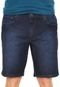 Bermuda Jeans Colcci Reta Davi Azul - Marca Colcci