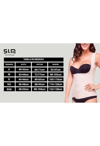 Cinta Modeladora e Postural Shapewear - Slim Fitness Preta