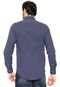 Camisa Tommy Hilfiger Slim Fit Estampada Azul-Marinho - Marca Tommy Hilfiger