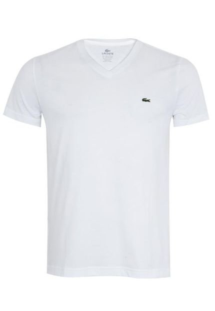 Camiseta Lacoste Regular Fit Clean Branca - Marca Lacoste