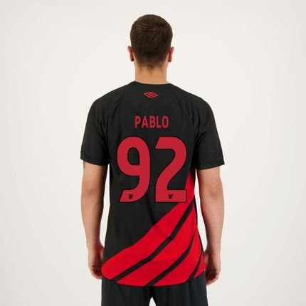 Camisa Umbro Athletico Paranaense III 2023 Pablo 92 - Marca Umbro