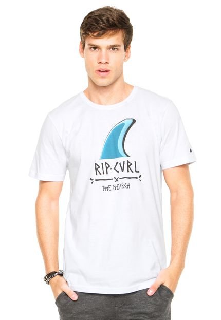 Camiseta Rip Curl Singles Branco - Marca Rip Curl