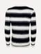 Blusa Dudalina Masculina Tricot Listras Melange Marinho Off-White - Marca Dudalina