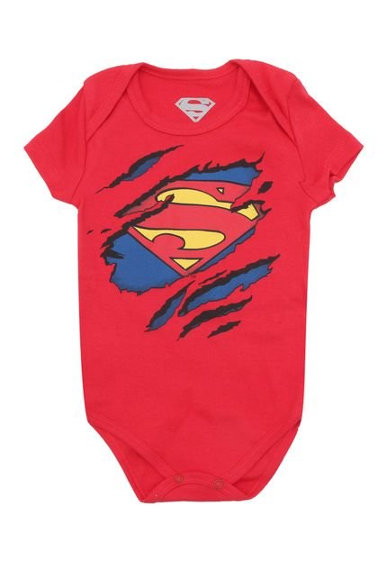 Body Marlan Baby Menino Superman Vermelho - Marca Marlan Baby