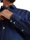 Camisa Reserva Masculina Jeans Easy Oxford Denim Azul Índigo - Marca Reserva