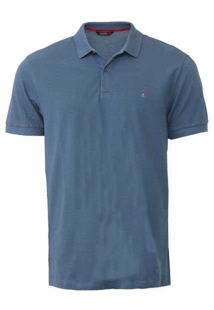 Camisa Polo Aramis Reta Logo Azul - Marca Aramis