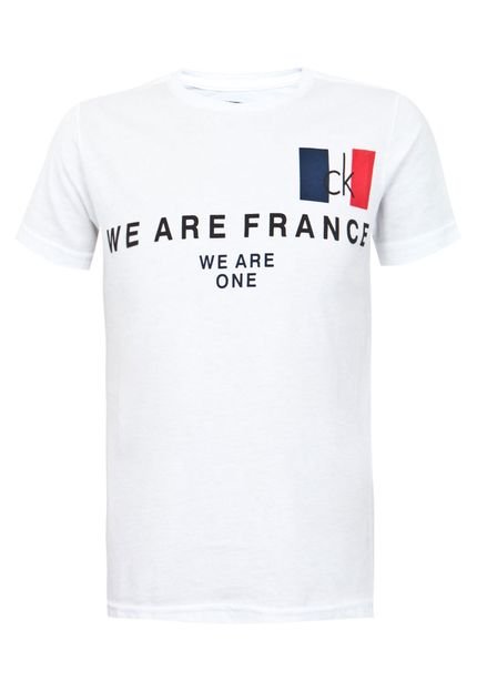 Camiseta Calvin Klein Kids France Branca - Marca Calvin Klein Kids