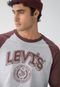 Camiseta Levis Logo Cinza - Marca Levis