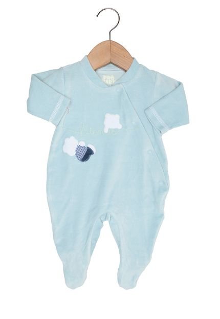 Macacão Pro-Baby Menino Azul - Marca Pro-Baby