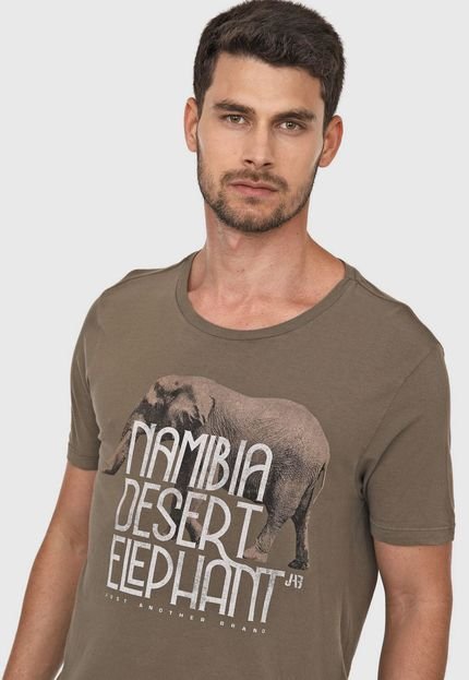 Camiseta JAB Desert Elephant Verde - Marca JAB