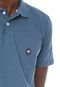 Camisa Polo HD Reta Logo Azul - Marca HD