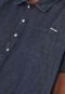 Camisa Jeans Colcci Bolso Azul - Marca Colcci