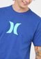 Camiseta Hurley Icon Solid Azul - Marca Hurley