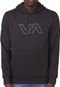 Moletom Flanelado Fechado RVCA Meyers Preto - Marca RVCA