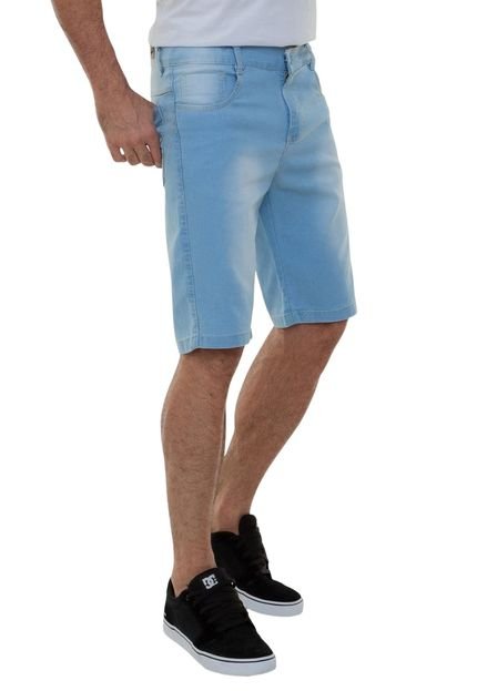 Bermuda Masculina Jeans Premium Versatti Sidney Azul - Marca Versatti