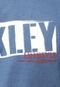 Camiseta Oakley Stencil Bark Azul - Marca Oakley