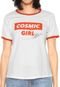 Camiseta Ellus Cosmic Girl Off-White - Marca Ellus