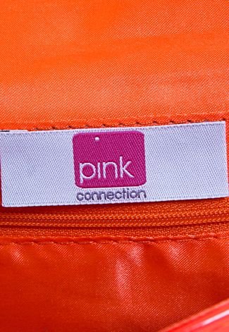 Bolsa Pink Connection Laço Laranja