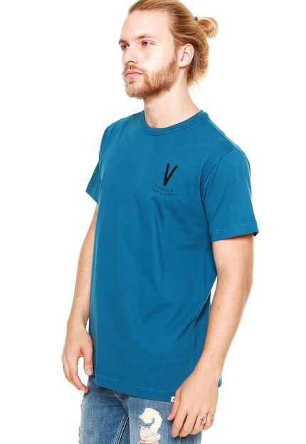 Camiseta Lightning Bolt Venice Surf Azul - Marca Lightning Bolt
