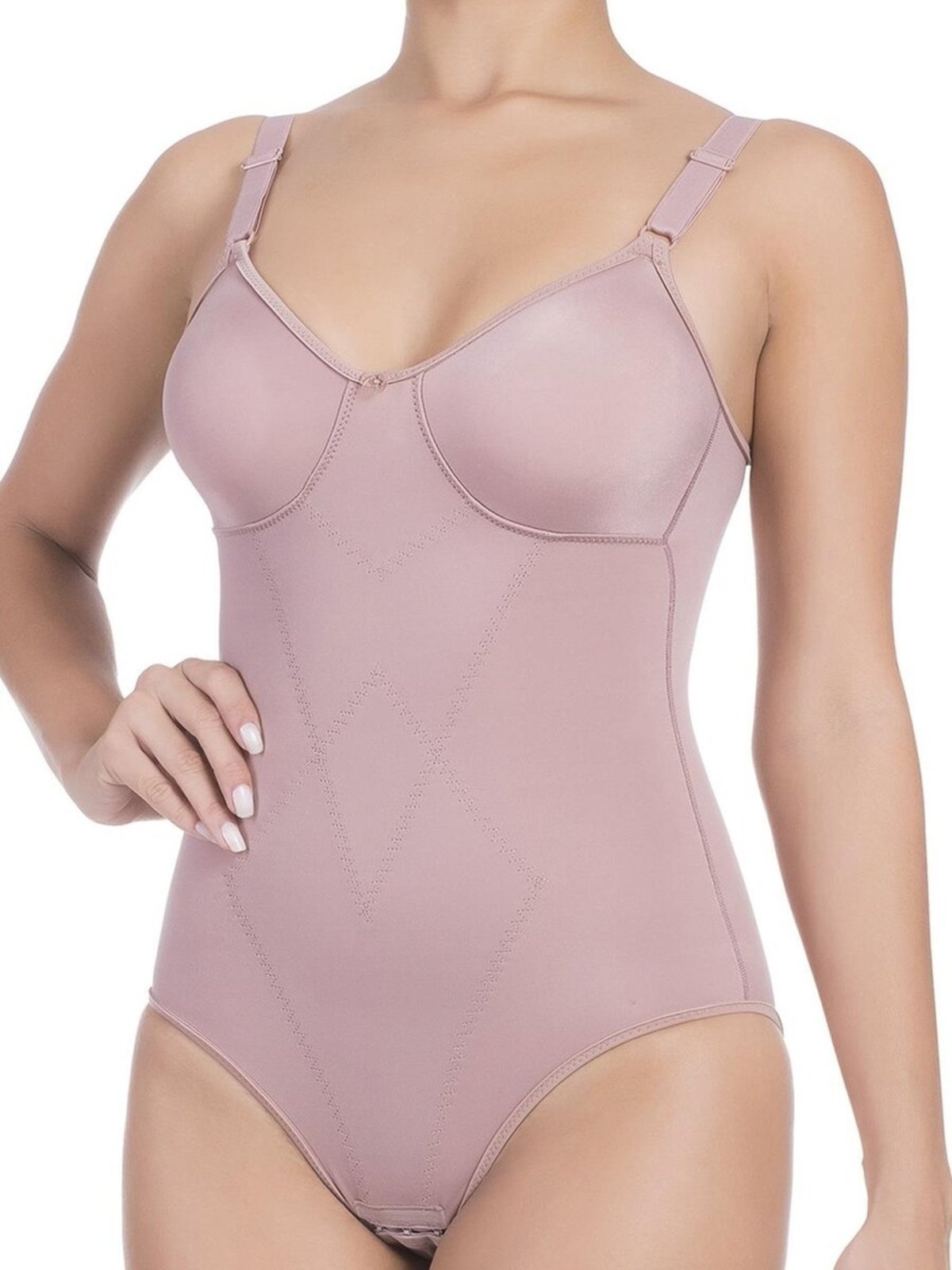 Body Feminino Modelador Duloren 113215  - Marca Duloren