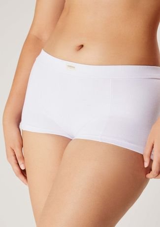 Calcinha Boyshorts Em Ribana - Hering Store