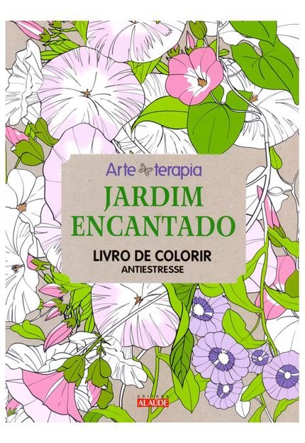 Livro de Colorir Jardim Encantado Alaude - Marca Alaude