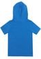 Camiseta Mundi Menino Escrita Azul - Marca Brandili Mundi