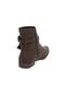 Bota DAFITI SHOES Tiras Marrom - Marca DAFITI SHOES