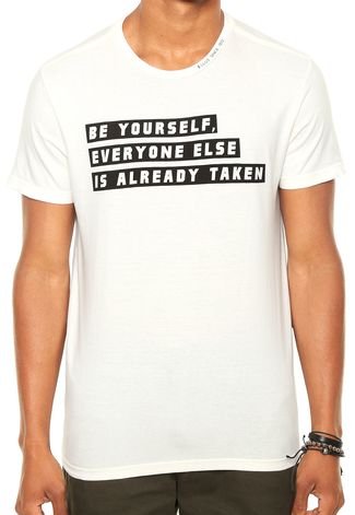Camiseta Ellus Yourself Branca