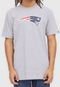 Camiseta New Era New England Patriots NFL Cinza - Marca New Era
