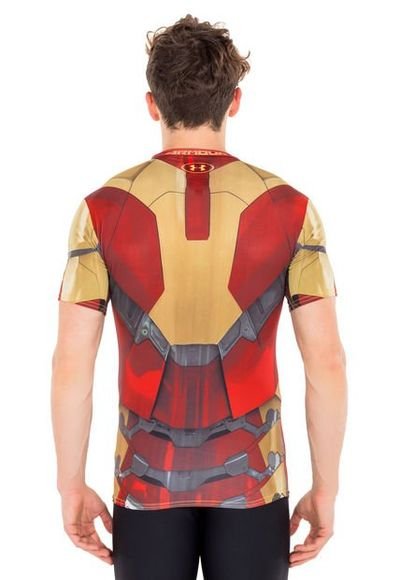 es suficiente giratorio pronunciación Camiseta Under Armour Iron Man 2 Compression Ss Dorado-Rojo - Compra Ahora  | Dafiti Colombia