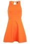 Vestido Colcci Slim Comfort Textura Laranja - Marca Colcci