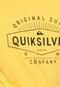 Camiseta Quiksilver Original Surf Amarela - Marca Quiksilver