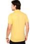 Camisa Polo Forum Muscle Bordado Amarela - Marca Forum