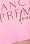 Camiseta Lança Perfume Logo Neon Rosa - Marca Lança Perfume