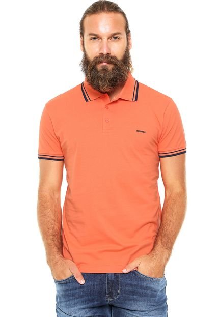 Camisa Polo Sommer Reta Laranja - Marca Sommer