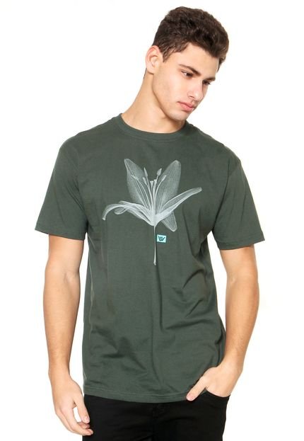 Camiseta Hang Loose Flower Verde - Marca Hang Loose