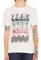 Camiseta Redley Silk Sequencera Off-white - Marca Redley