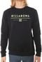 Moletom Flanelado Fechado Billabong Originals B Preto - Marca Billabong